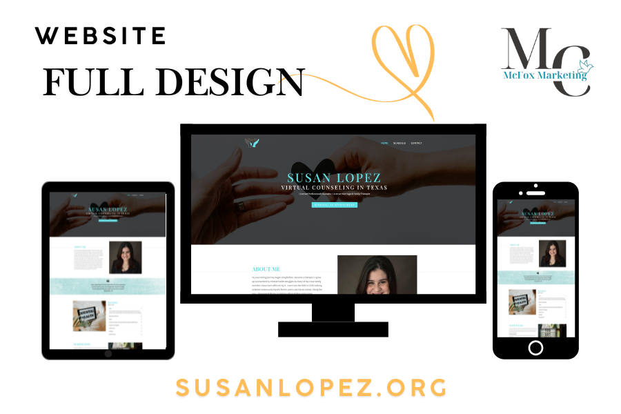Website design by McFox Marketing